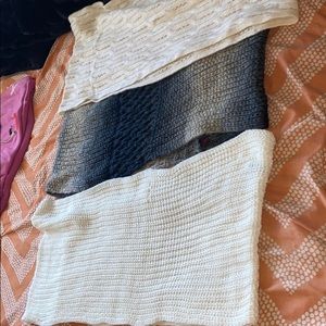 Bundle Of Three Infinti Scarves